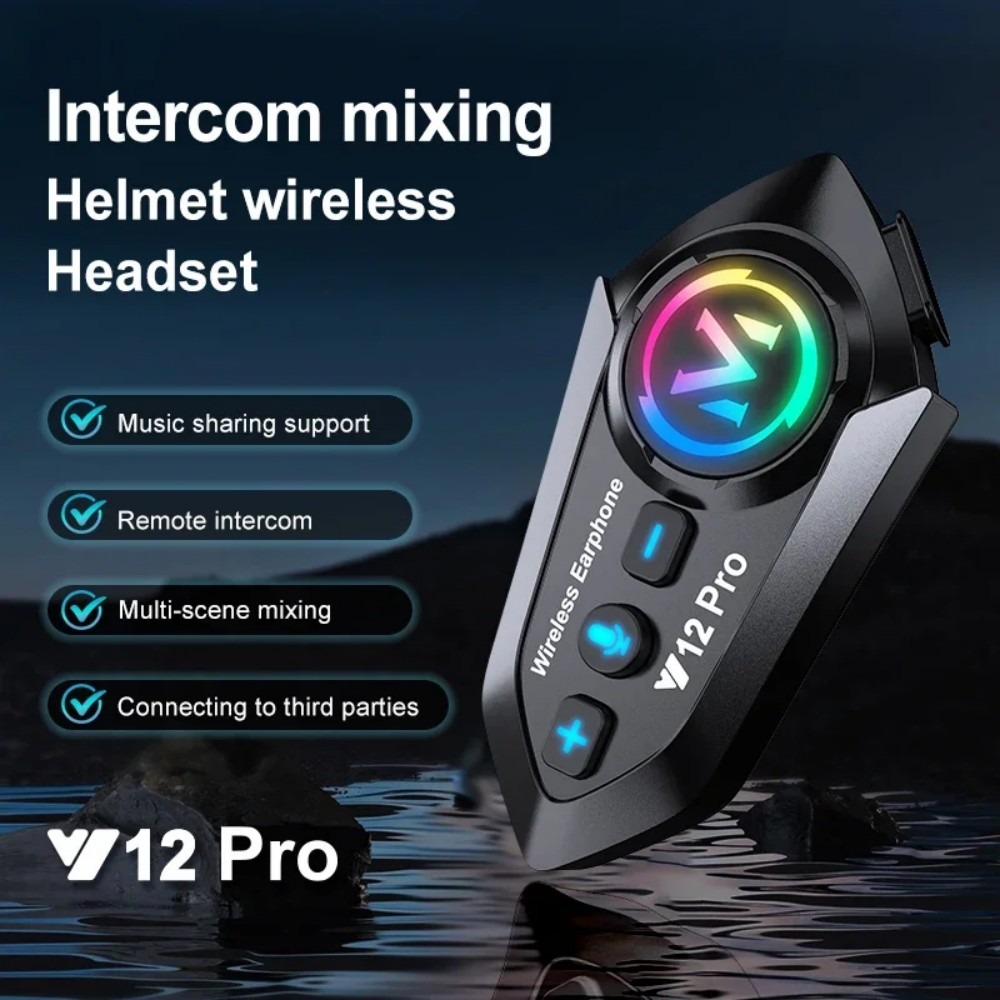 1 or 2 PCS Motorcycle Helmet I - đánh giá và giá Universal Motorcycle Helmet Intercom Headset