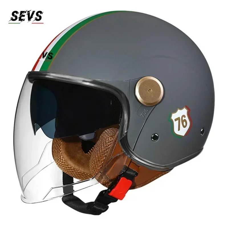 DOT Certification Open Face 3/ - đánh giá và giá Vintage Open Face Retro Helmet