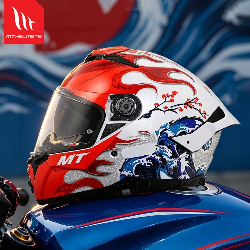 NEW MT Thunder 4SV Dual Visor  - đánh giá và giá Dual Visor Motorcycle Racing Helmet