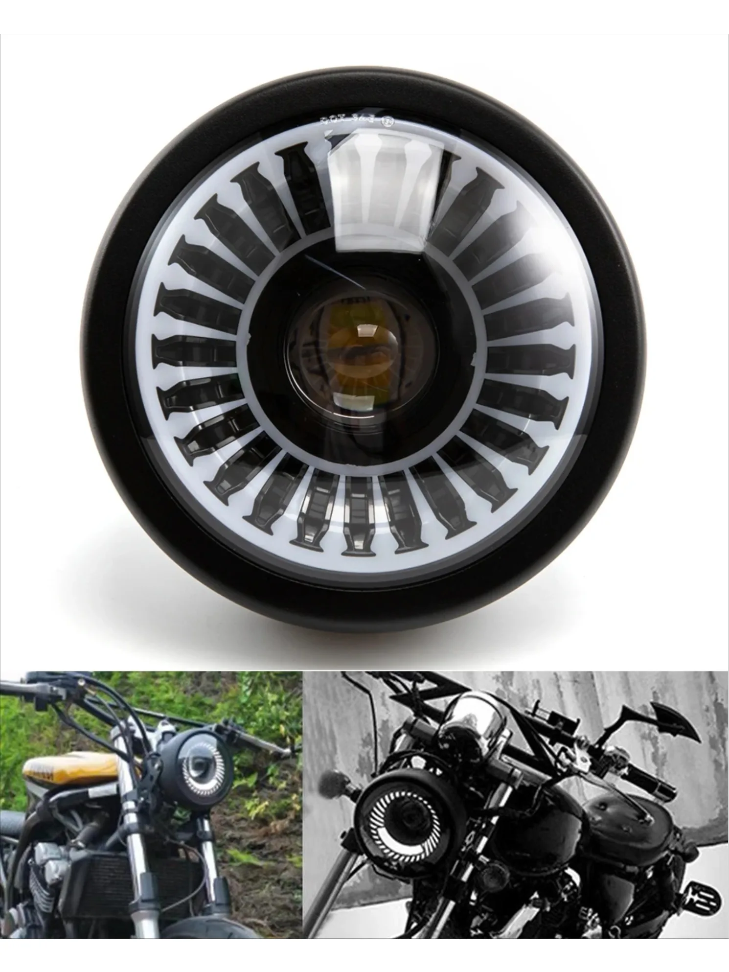 Motorcycle 6.5 Inch Universal  - đánh giá và giá Universal Motorcycle Led Headlight Projector