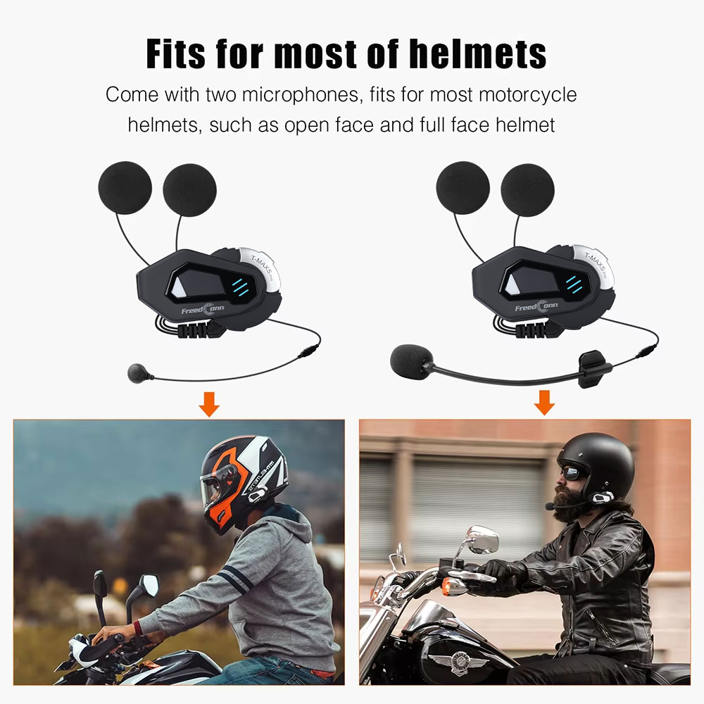 FreedConn T MAX S PRO Motorcyc - đánh giá và giá Full Face Motorcycle Helmet With Bluetooth