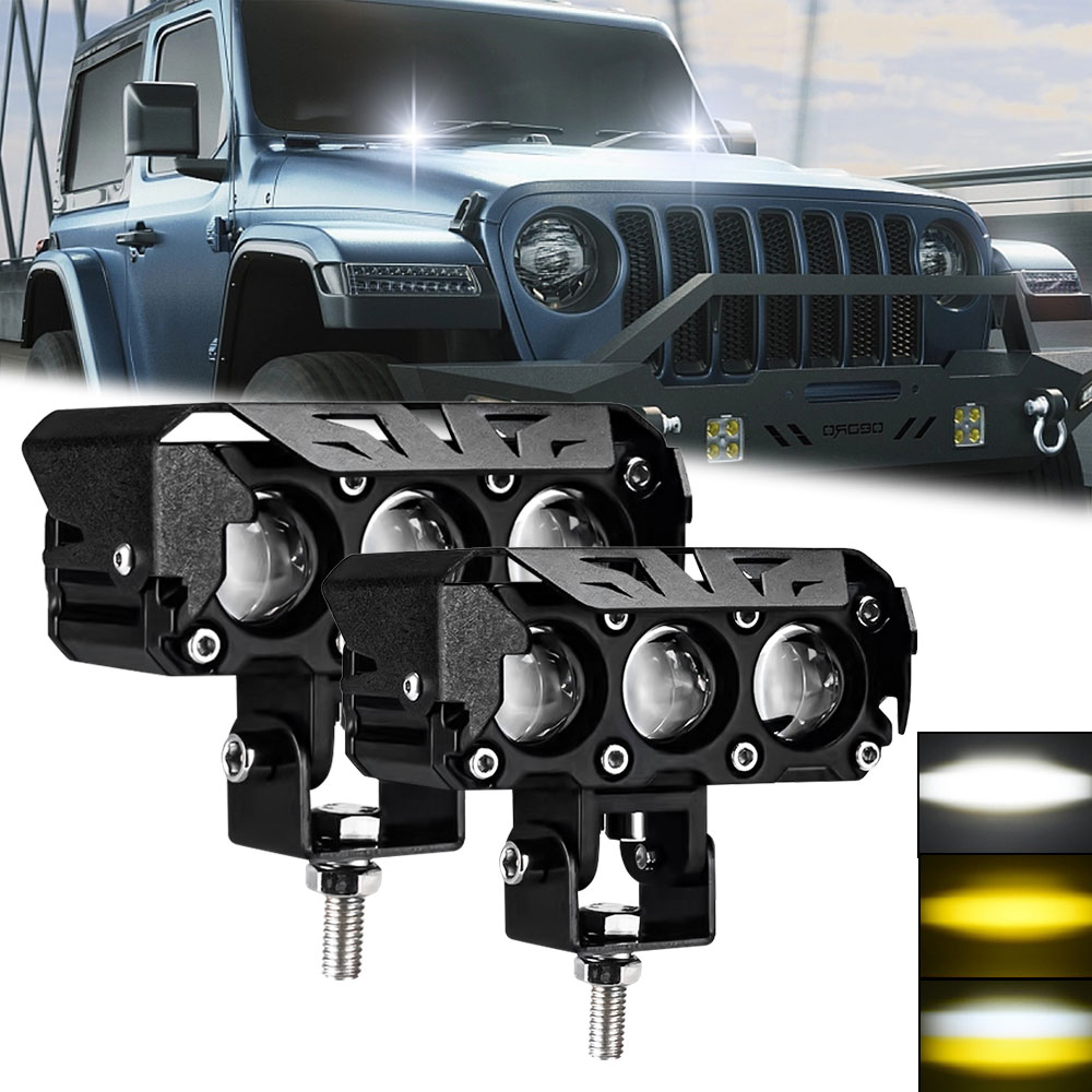 3 Inch Led Projector Motorcycl - đánh giá và giá Universal Motorcycle Led Headlight Projector