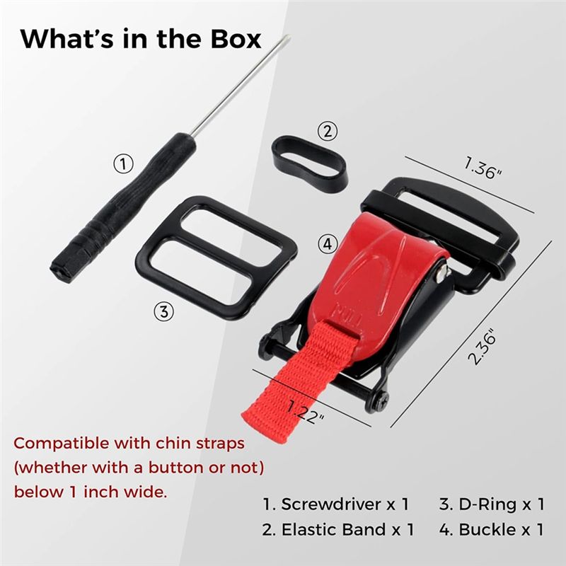 WF-Helmet Quick Release Buckle - đánh giá và giá Quick Release Buckle Motorcycle Helmet