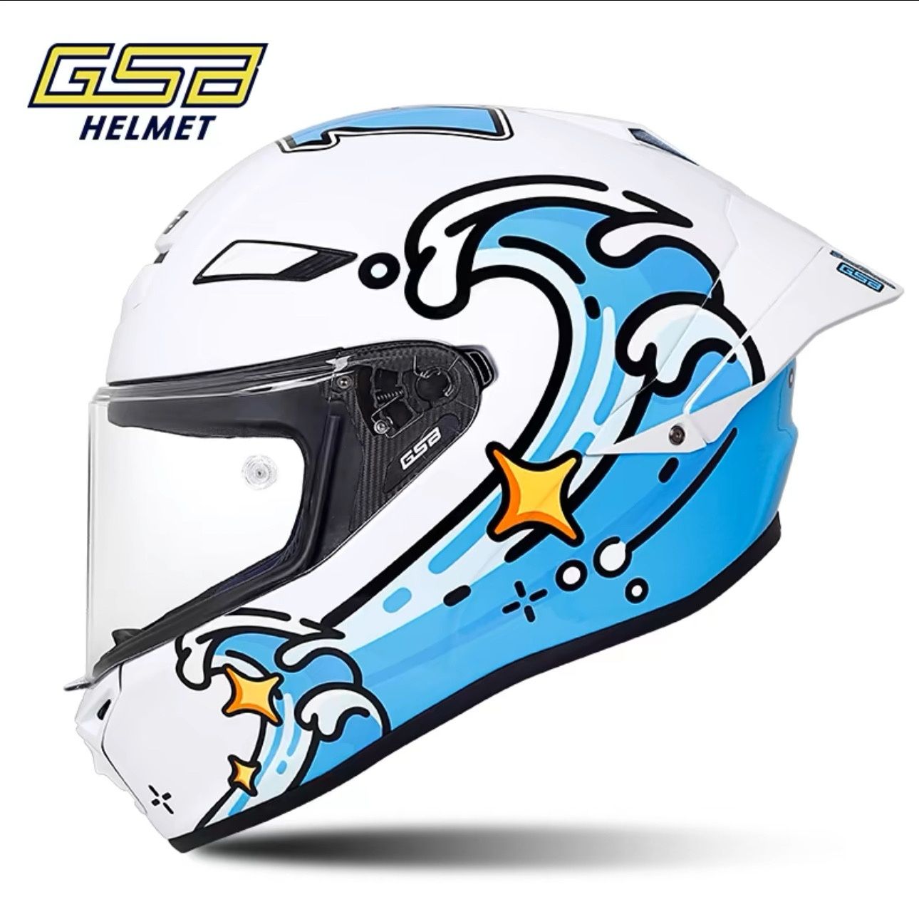 GSB Carbon Fiber Helmet RC5 Mo - đánh giá và giá Carbon Fiber Lightweight Motorcycle Helmet