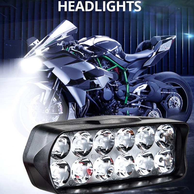 Motorcycle Headlight 12v Spot  - đánh giá và giá Universal Motorcycle Led Headlight Projector