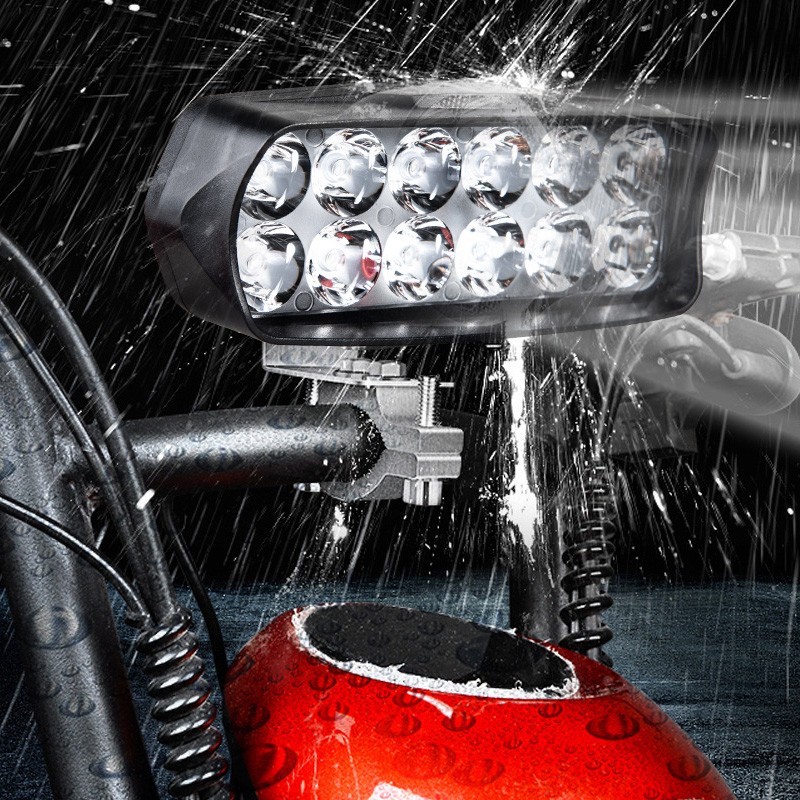 Motorcycle Headlight 12v Spot  - đánh giá và giá Universal Motorcycle Led Headlight Projector